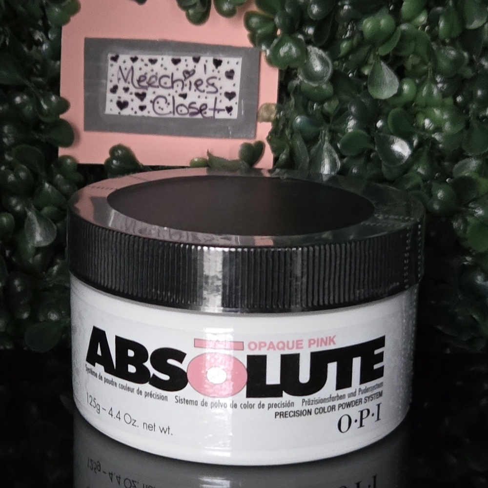 OPI ABSOLUTE Precision Color Powder System 125g / 4.4 oz OPAQUE PINK SEALED.